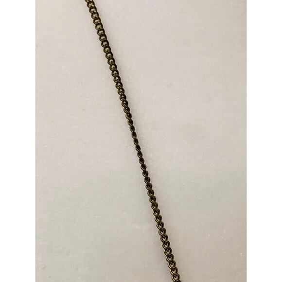 ME to WE Pendant Necklace, Triangle Point, Adjustable Length, 24" Long Chain - Picture 5 of 8